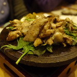 五十六屋 - とろヤゲン軟骨の炭火焼き　680円