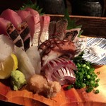 ウミネコ - 刺盛り１人前　2016.11再訪