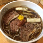 やきとり良太 - 鴨そば750円