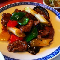 ホテルオークラ レストラン横浜 中国料理 桃源 - 牛肉のトーチー炒め