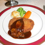 レストラン香味屋 - ビーフカツレツ