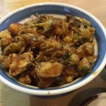 味童 天金 - ホタテや海老入り