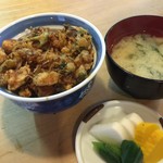 味童 天金 - ミニかき揚げ丼