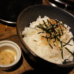 吉祐栄門 - わさびご飯