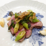 フルタ - 猪肉 九条葱とザーサイ豆鼓炒め