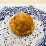 フルタ - ホタテとウニの揚げ餃子