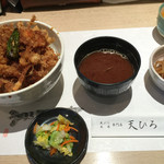 天ひろ - 海鮮かき揚げ丼ランチ1080円