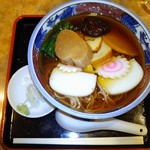 竹屋 - おかめそば800円+税