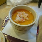 回転寿しトリトン - カニ茶碗蒸し