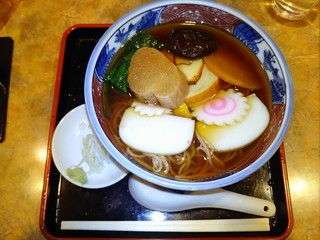 竹屋 - おかめそば800円+税