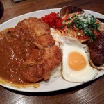 金曜限定ランチはナポリ飯Σ(ﾟДﾟ)ﾀｯﾌﾟﾘ！