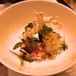 ガストロノミー ジョエル・ロブション - 2016　12　カリフラワー 様々な調理法で変化させ、キャビア見立てのチアシードと共に