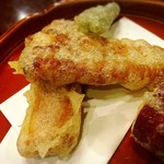 滋味 康月 - 【2016.12】伝助穴子の天麩羅アップ！