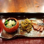 滋味 康月 - 【2016.12】あて三種