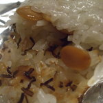 Okashitsukasakinugasa - 昆布と大豆ともち米(u‿ฺu✿ฺ)