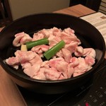 おさ亭 - 鴨鉄　鴨の皮