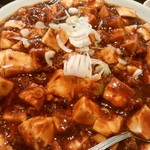 中国料理 王記 - 定食1.から揚げ・麻婆豆腐600円