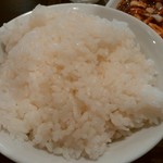 中国料理 王記 - 定食1.から揚げ・麻婆豆腐600円