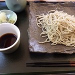 手打そば ながいけ - 超粗挽きせいろ。
蕎麦の旨味がたっぷりです。