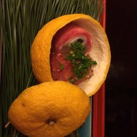 にくの匠 三芳 - 河豚とおにくの柚子釜