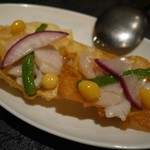 華々コース：三種海鮮塩炒め！旨味と食感パラダイス♡