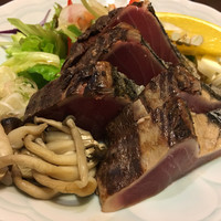 土佐料理 司 高知本店 - かつおのたたき（塩）：1200円