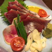 土佐料理 司 高知本店 - かつおの刺身：1500円