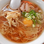生姜ラーメン みづの - 月見しょうが大盛り830円