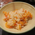 傳 - 揚げ桜海老ご飯