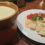 パステリアブー - チーズフォンデュ