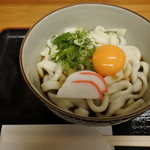 じろべえ - 月見伊勢うどん＠600