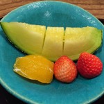 日本料理 とくを - 水物。すべて対象の厳選素材。