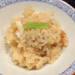 日本料理 とくを - 鯛ご飯の炊き具合も素晴らしいです。