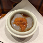 日本料理 とくを - 丹波黒豆の生湯葉。