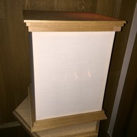 RIVA - フラッシュで文字が飛んでしまったものの、屋号が書かれた行燈