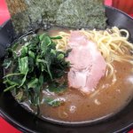 横浜家系らーめん ぼうそう家 - ラーメン(並)硬め！(2016,12/28)