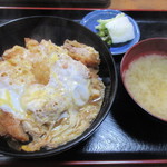 かずさ庵 - かつ丼！(2016,12/29)