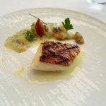 真鯛のグリエ　ソースマリニエール