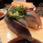 回転すし北海道 - あじ