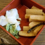 阿蘇 はなびし - 漬物２種盛り