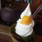 日本茶専門店 玉翠園 - [特製みかんソース]が添えられたタイプ