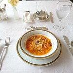 ランチコースのミネストローネ