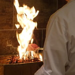 二条城ふる田 - ☆藁焼き部ですね☆