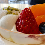 カフェ・ディ・フェスタ - せとかのフルーツババロア 2016/02/16