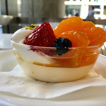 カフェ・ディ・フェスタ - せとかのフルーツババロア 2016/02/16