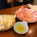 すき亭 - すき焼き定食 梅 2200円