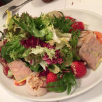 ラミティエ - 魚介と冷製フォアグラのパテのサラダ