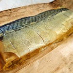 英ちゃん冨久鮓 - 松前鯖棒鮨