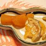 英ちゃん冨久鮓 - 付き出し（数の子、氷頭）