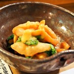 英ちゃん冨久鮓 - 赤貝わけぎぬた